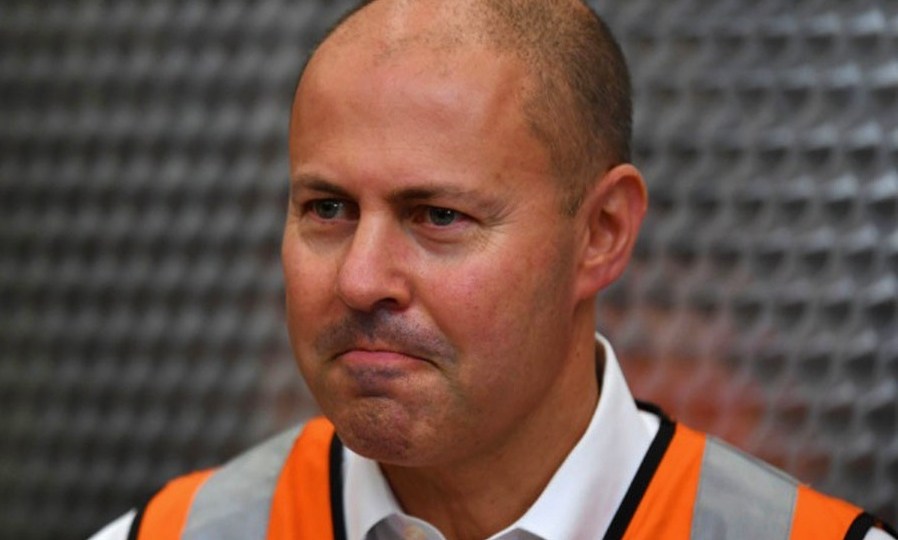 The Treasurer is facing a tough fight to keep his seat and pulled out some innovative campaign material.