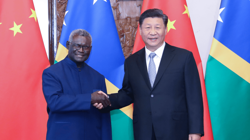 A security deal between the Solomon Islands and China has set off alarm bells in Canberra.