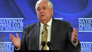 Clive Palmer outlined his unusual plans at the Press Club