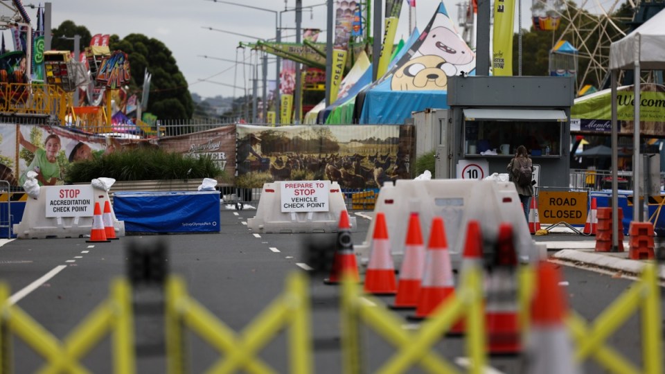 sydney show stabbing