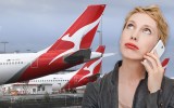 Some Qantas passengers say they've waited upwards of five hours to contact customer service.