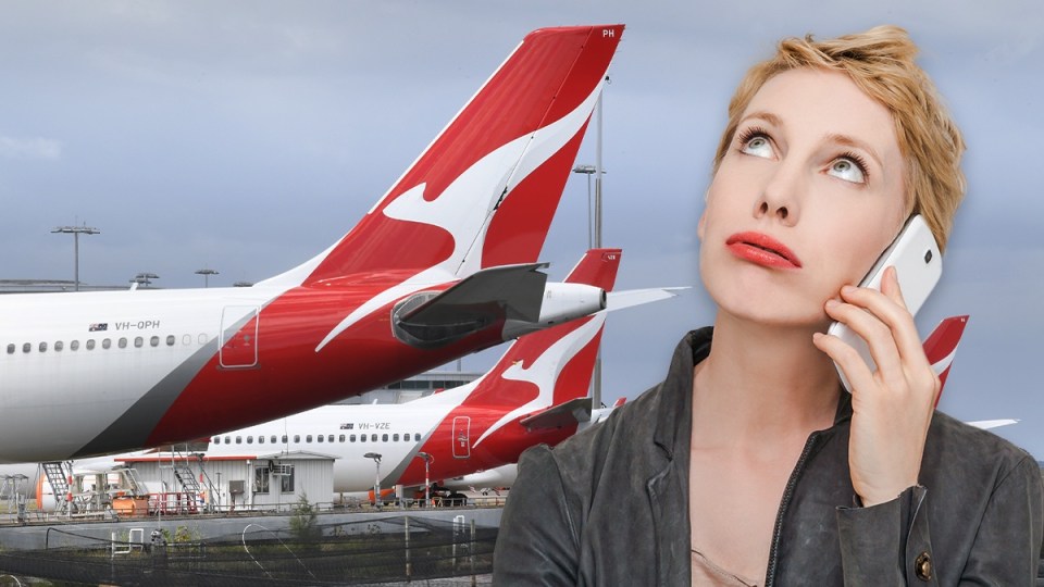 Some Qantas passengers say they've waited upwards of five hours to contact customer service.
