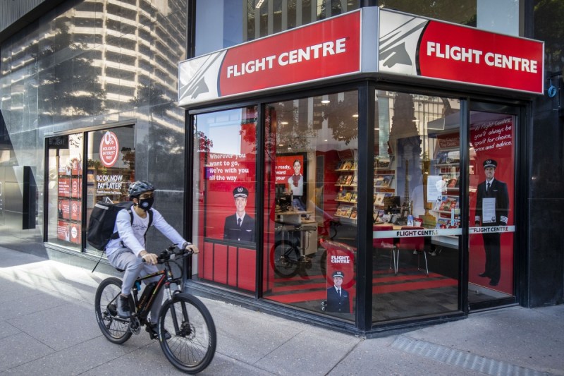 Flight Centre was criticised during the pandemic over its flight credit policies.