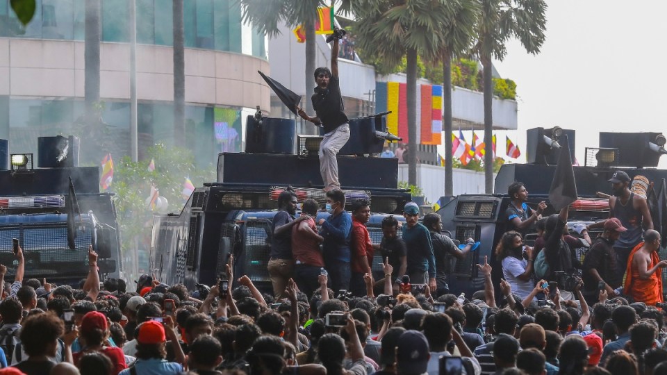 sri lanka protests