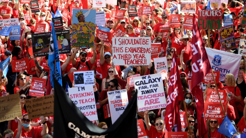 NSW teacher strike