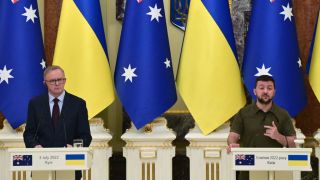 Zelensky Australia