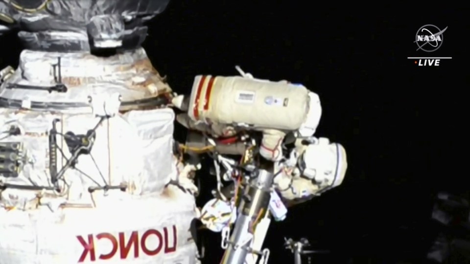 space walk