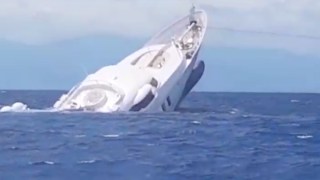 Yacht sinking Italy