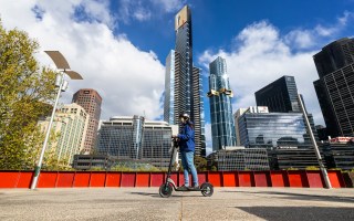 Melbourne e-scooter crash