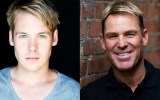 Alex Williams and Shane Warne