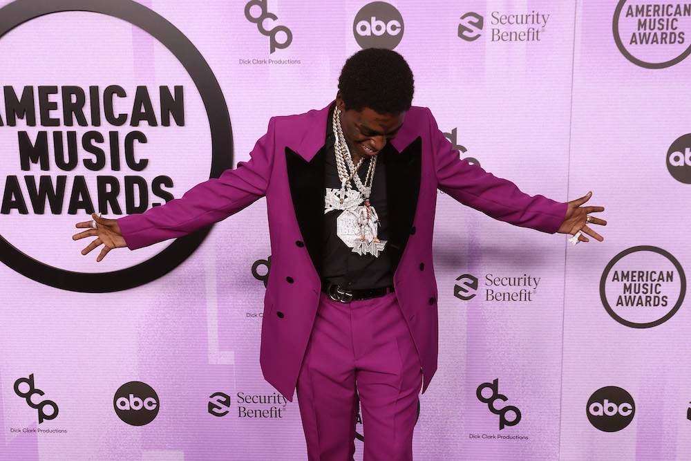 Pictured is Kodak Black
