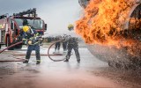 airport firefighters strike