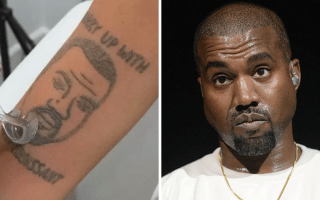 Kanye West tattoo
