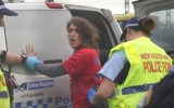Deanna "Violet" Maree Coco protest.