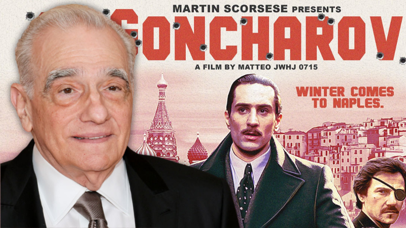 Pictured is fake film Goncharov