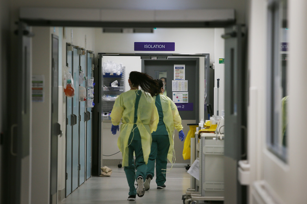 Pictured is St Vincent's hospital in Sydney
