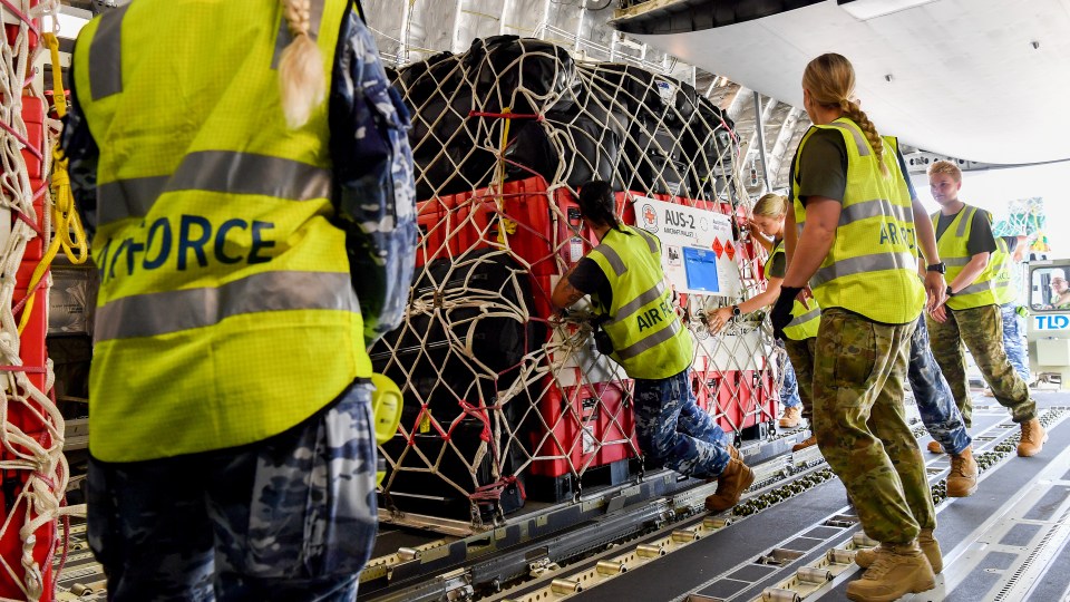 Australians earthquake