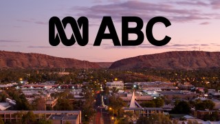 ABC logo and Alice Springs