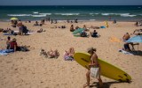 Pictured is Manly Beach
