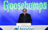 Pictured is Goosebumps author RL Stine
