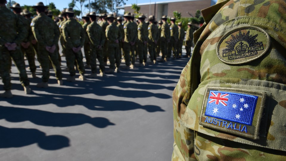 SAS soldier defence adf