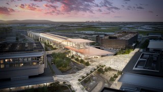 Melbourne airport rail