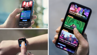 Pictured is a the Marvel fitness app