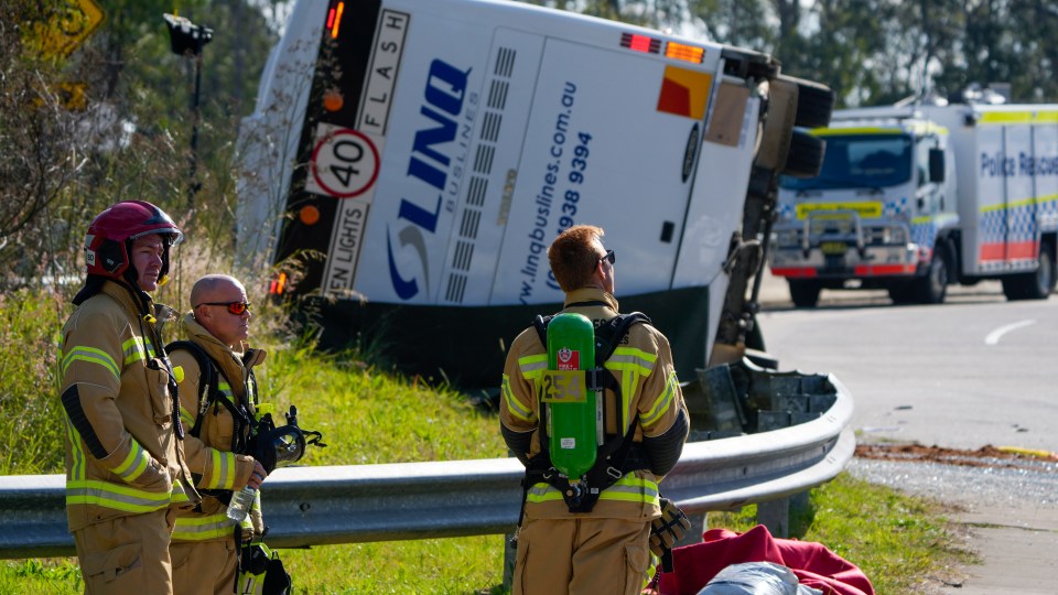 NSW Hunter bus crash
