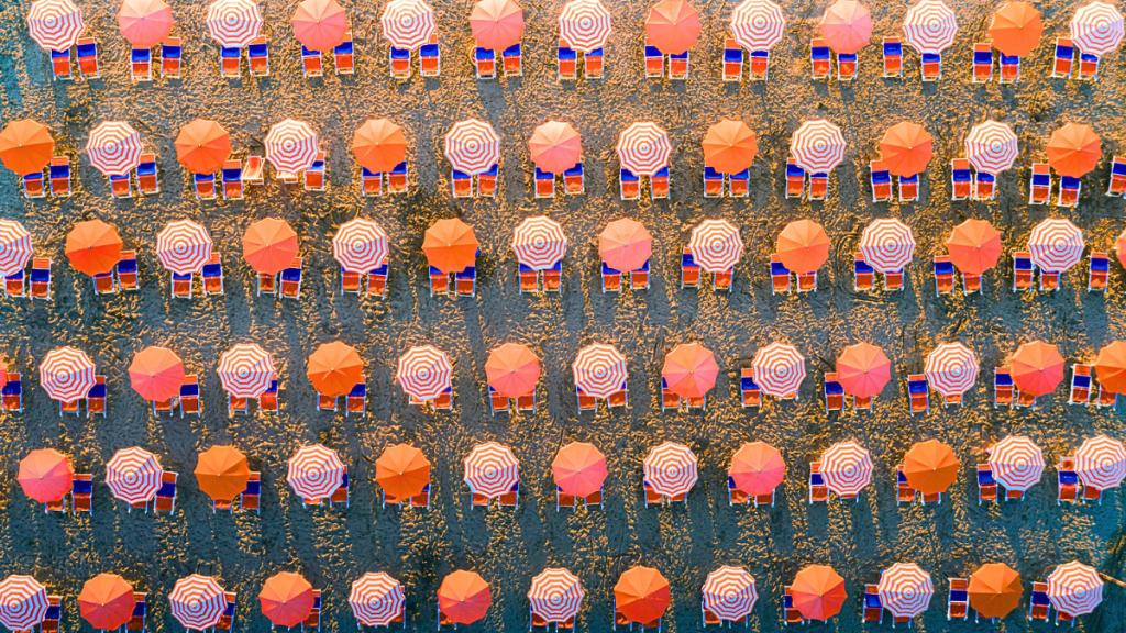 Italian beach