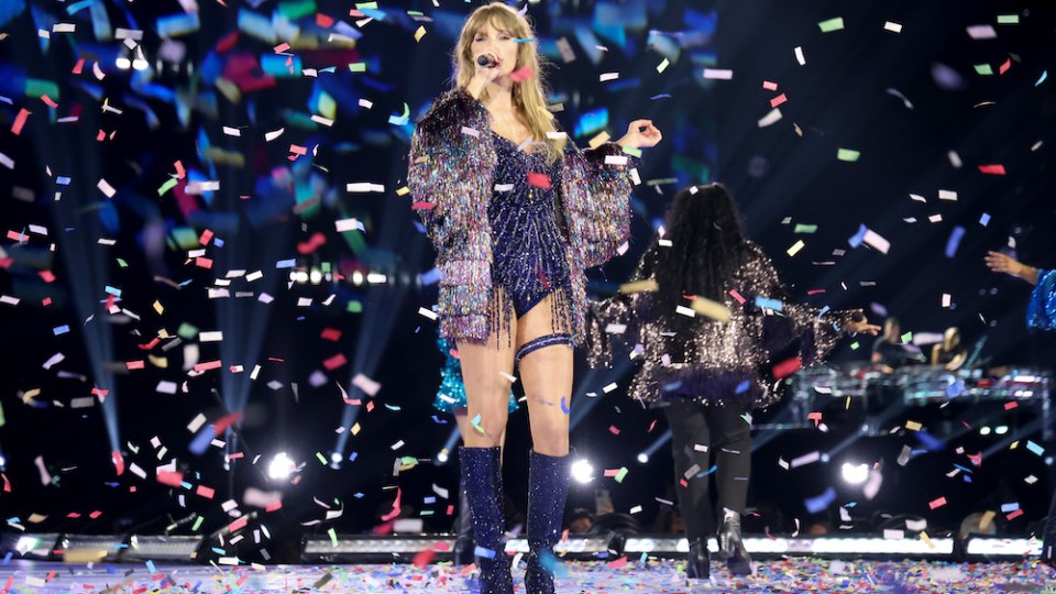 Pictured is Taylor Swift
