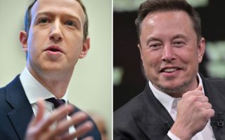 Elon Musk Mark Zuckerberg