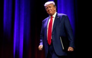 pictured is Donald Trump