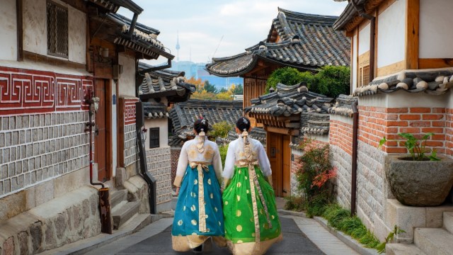 South Korea's unique history is a drawcard.