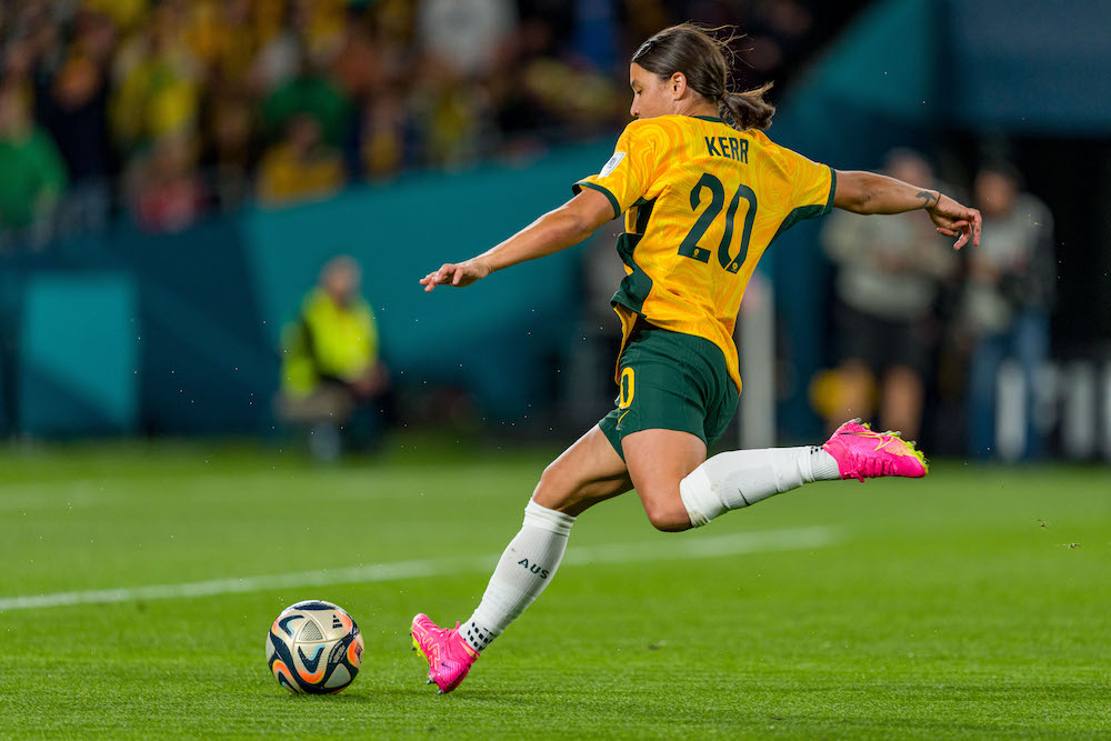Pictured is Sam Kerr