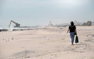 Sand dredging