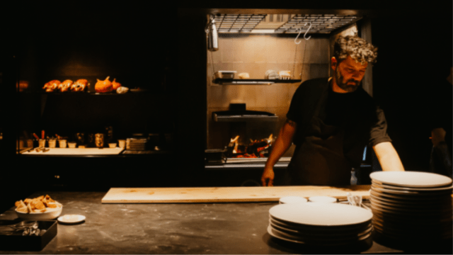 It's all about the fire for Ben Williamson at Agnes.
