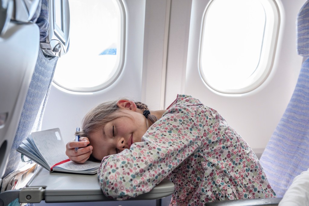 sleep long haul flight