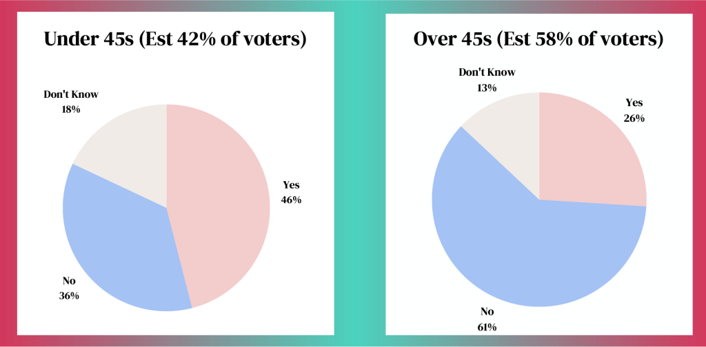 indigenous voice voting intentions