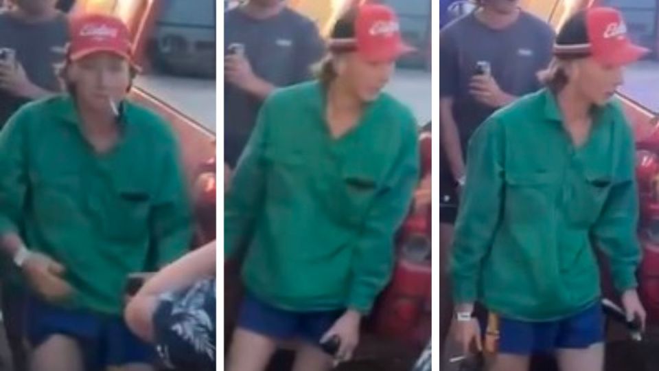 deni ute muster man on fire