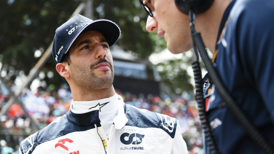 AlphaTauri's Daniel Ricciardo
