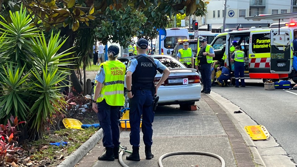 Sydney car crash