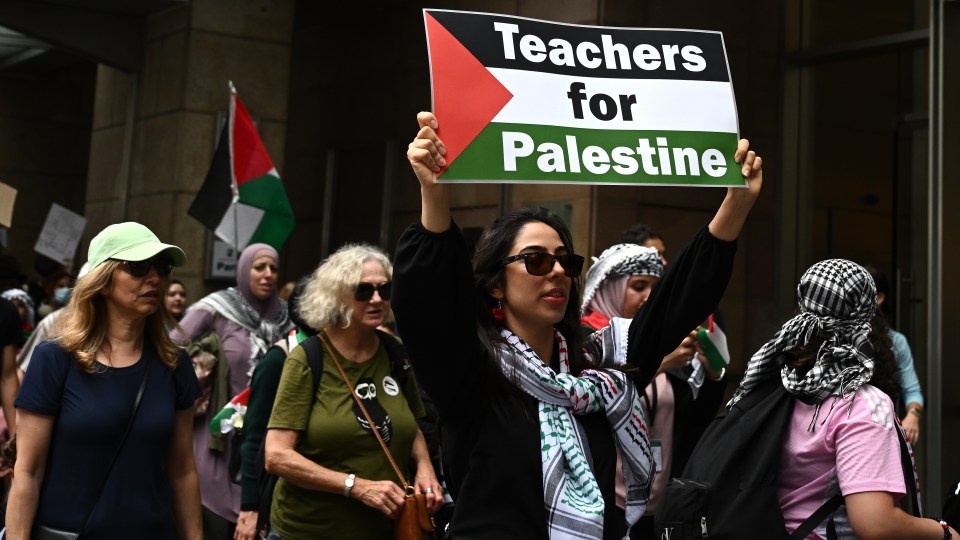 Teachers Palestine