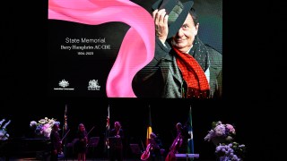Barry Humphries memorial