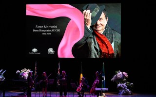Barry Humphries memorial