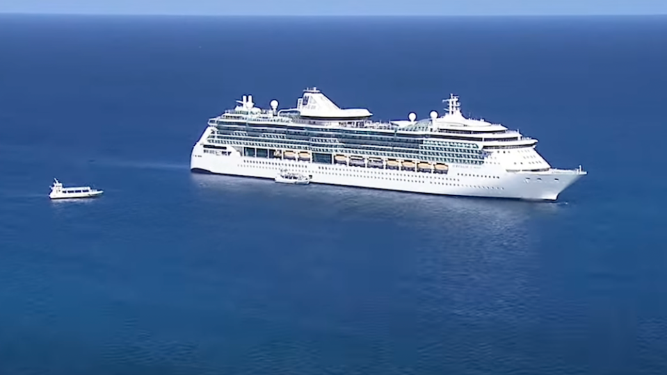 pictured is the ultimate world cruise