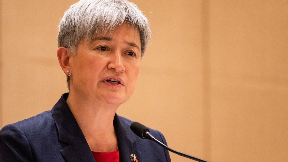 penny wong middle east