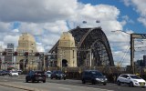 pictured is Sydney Harbour Bridge, a toll road in Sydney