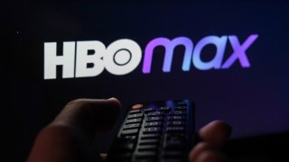 pictured is HBO Max logo