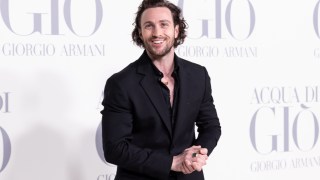 pictured is Aaron Taylor-Johnson, who might be the next James Bond