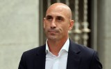 Former president of the Spanish football federation Luis Rubiales leaves the Audiencia Nacional court in Madrid on September 15, 2023. Five days after resigning as Spain's football chief, Luis Rubiales was due in court today on sexual assault charges over forcibly kissing women's World Cup player Jenni Hermoso. The 46-year-old has been summoned to Madrid's Audiencia Nacional court at midday (1000 GMT) where he will appear before Judge Francisco de Jorge who is heading up the investigation. (Photo by Thomas COEX / AFP) (Photo by THOMAS COEX/AFP via Getty Images)